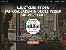 Tablet Screenshot of le-cycles.de